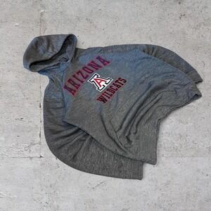 Mens vintage Arizona Wildcats embroidered Y2K Grey hoodie size Mens Medium